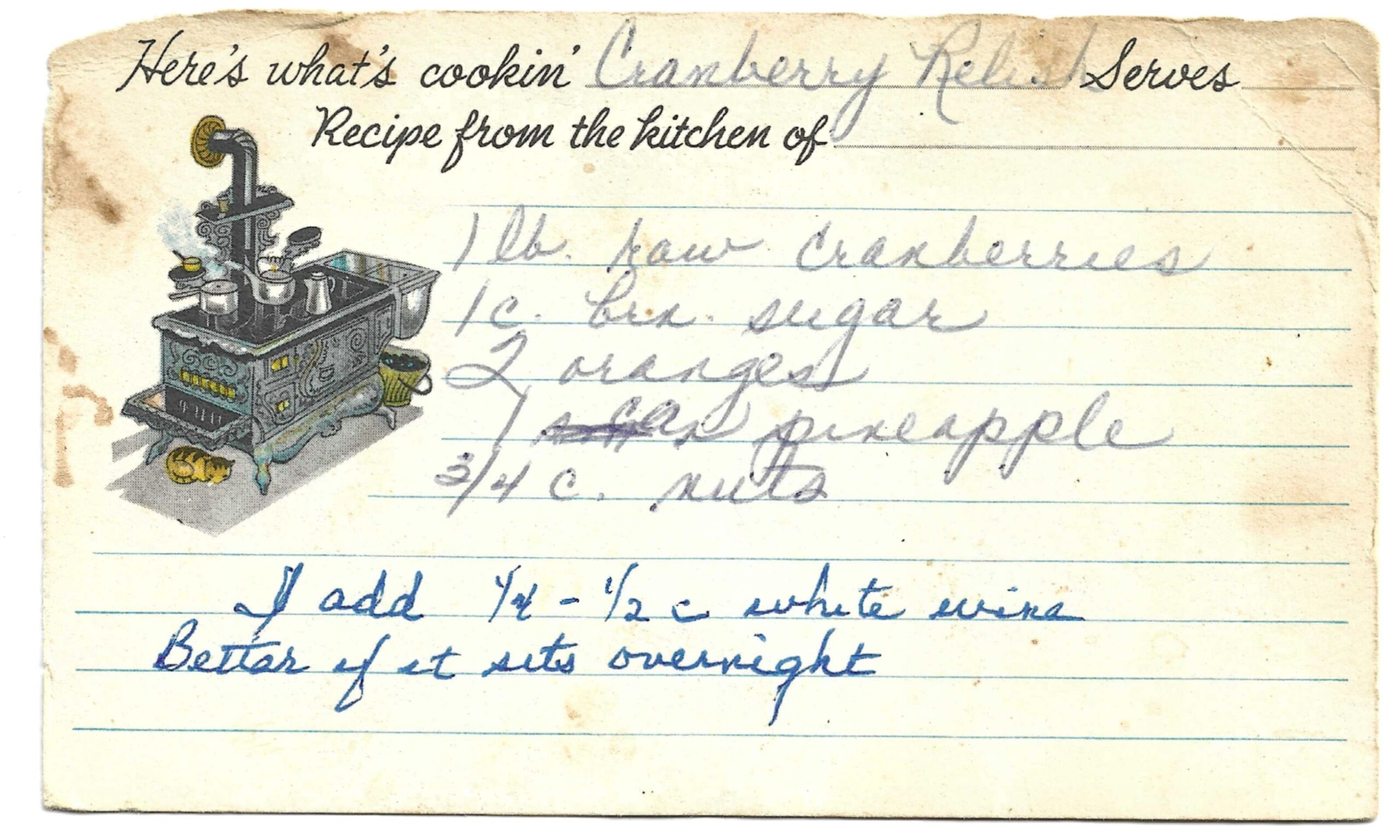 Cranberry Relish